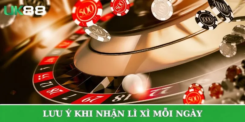 Các vấn đề cần lưu ý khi tham gia nhận lì xì